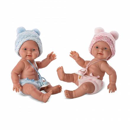 Куклы близнецы, 26 см. 